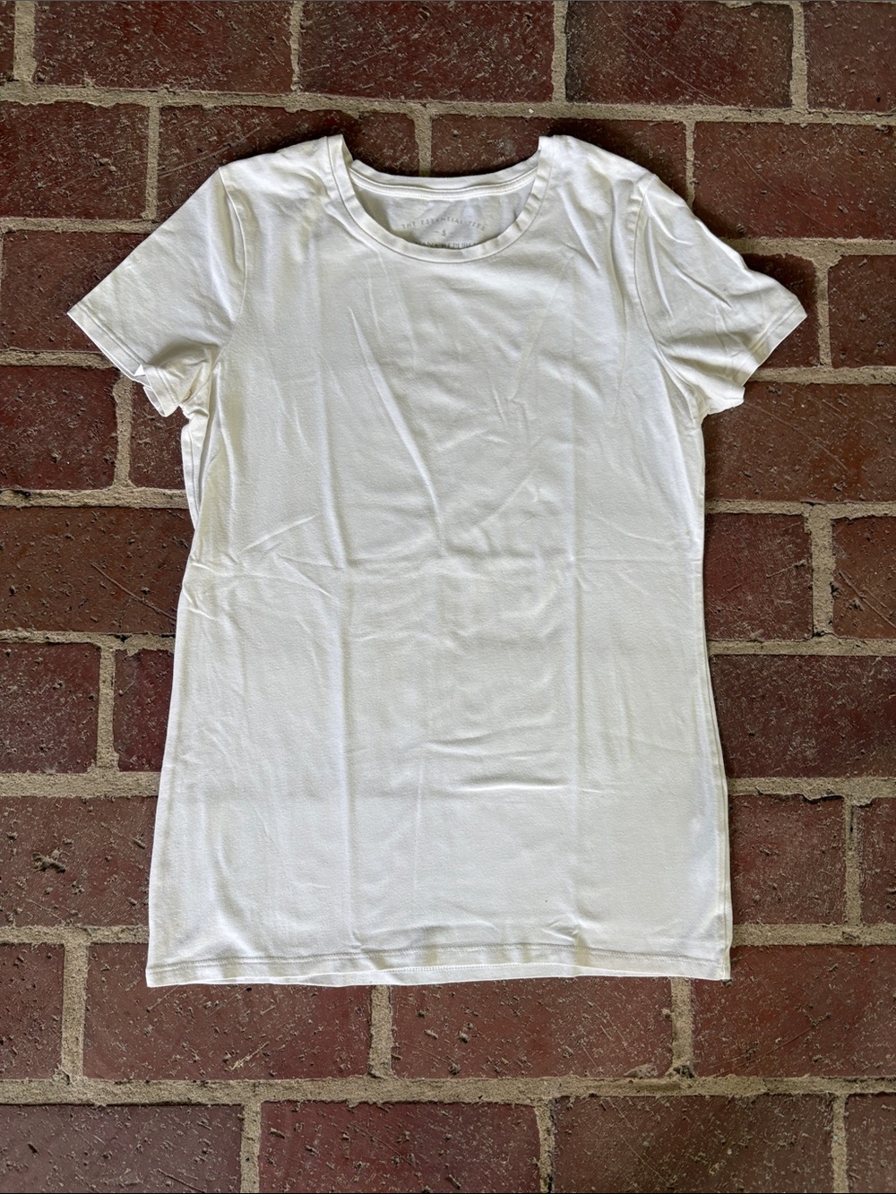 Banana Republic White Short Sleeve Crewneck Tee - Picture 3 of 8